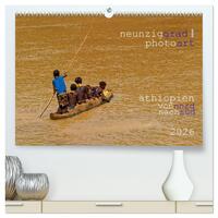 Vorderes Coverbild neunziggrad photoart: äthiopien von nord nach süd (hochwertiger Premium Wandkalender 2026 DIN A2 quer), Kunstdruck in Hochglanz