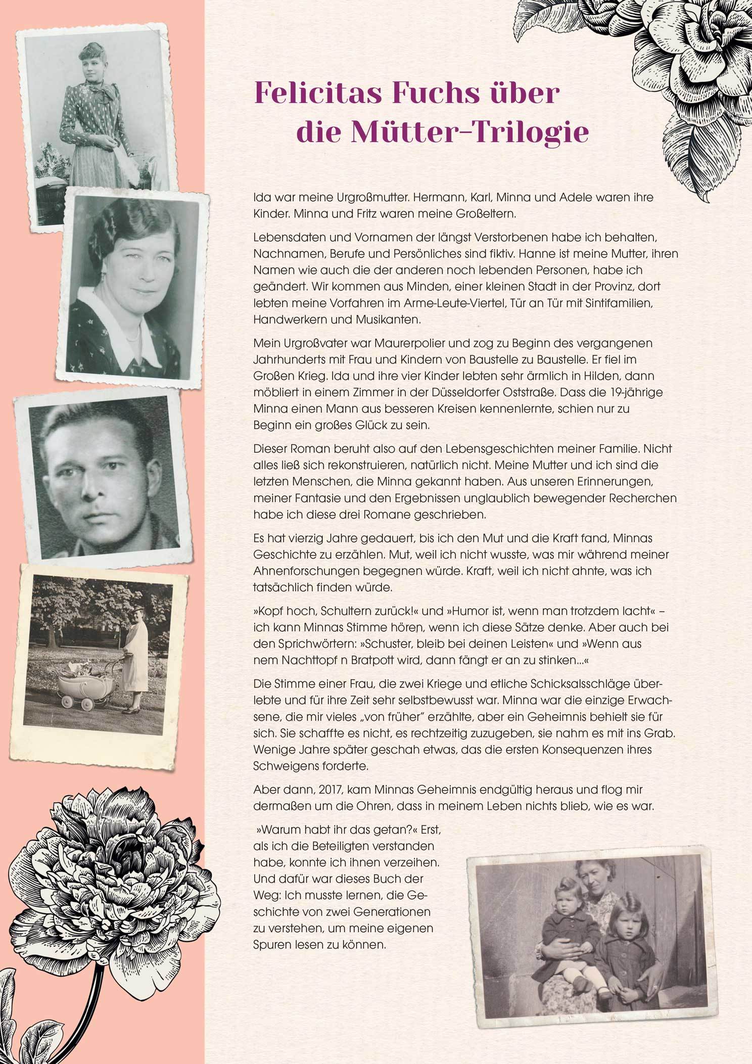 Beispielinhalt (Bild) Minna. Kopf hoch, Schultern zurück