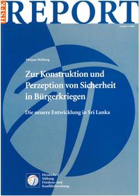 Vorderes Coverbild Zur Konstruktion und Perzeption von Sicherheit in Bürgerkriegen
