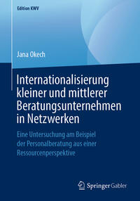 Vorderes Coverbild Internationalisierung kleiner und mittlerer Beratungsunternehmen in Netzwerken