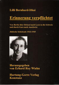 Vorderes Coverbild Erinnerung verpflichtet
