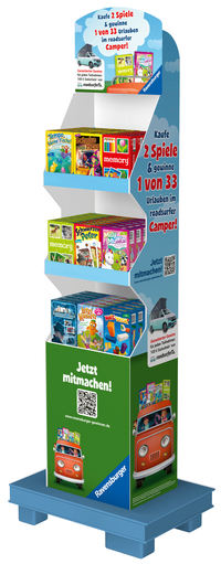 Vorderes Coverbild Display Mitbringspiele Promotion VE 63