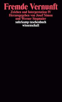 Vorderes Coverbild Fremde Vernunft