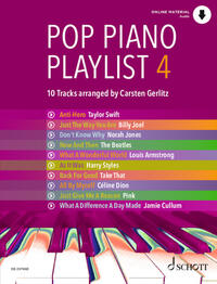 Vorderes Coverbild Pop Piano Playlist 4