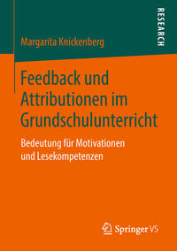Vorderes Coverbild Feedback und Attributionen im Grundschulunterricht
