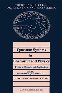 Vorderes Coverbild Quantum Systems in Chemistry and Physics. Trends in Methods and Applications