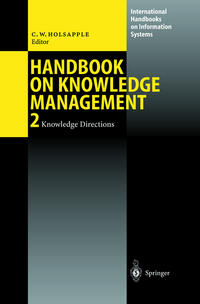 Vorderes Coverbild Handbook on Knowledge Management 2