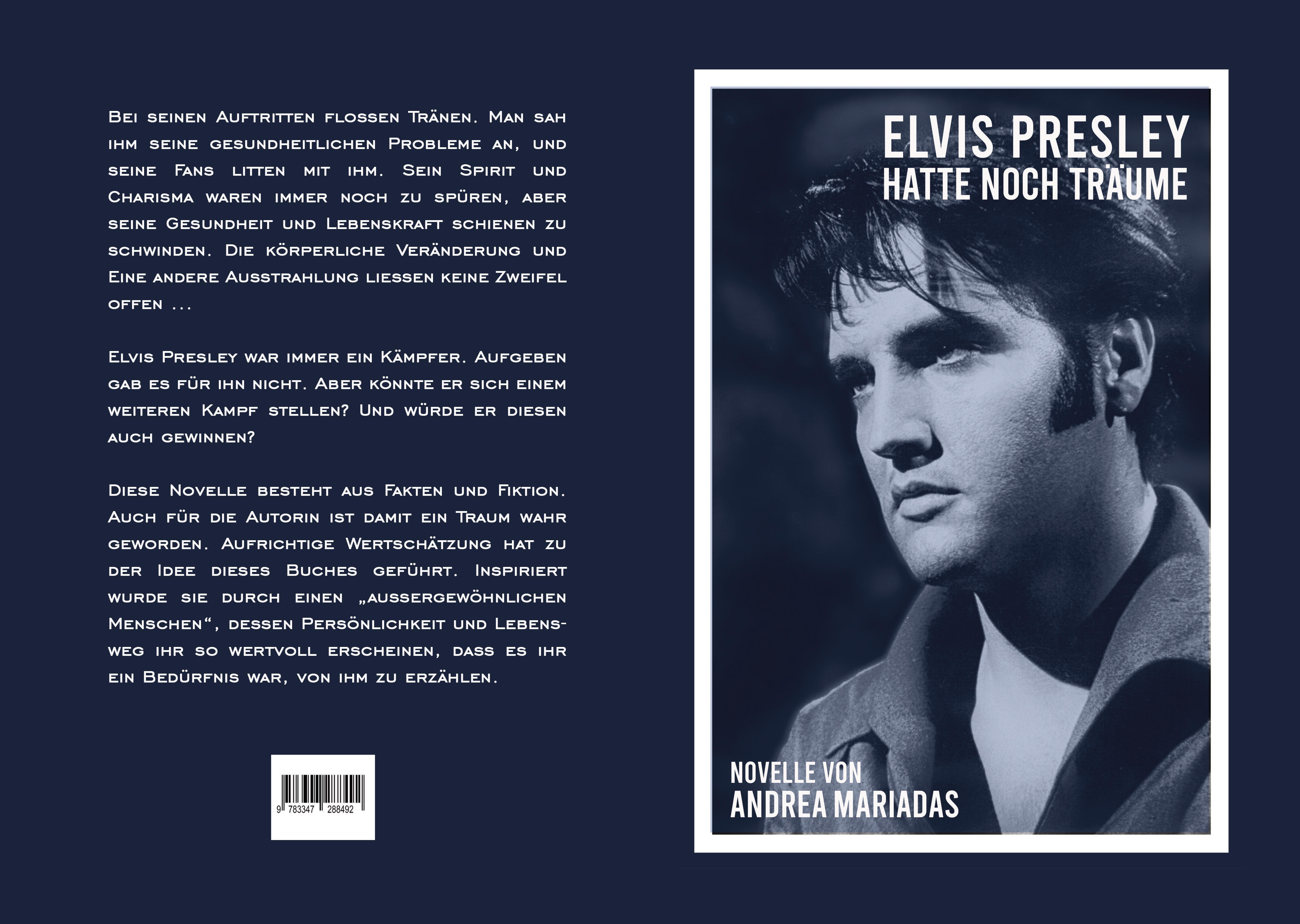 Gesamtes Coverbild Elvis Presley hatte noch Träume