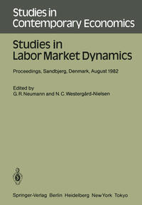 Vorderes Coverbild Studies in Labor Market Dynamics