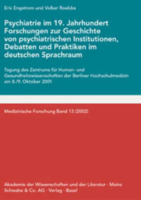 Vorderes Coverbild Psychiatrie im 19. Jahrhundert
