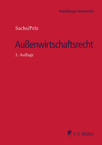 Vorderes Coverbild Außenwirtschaftsrecht