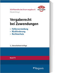 Vorderes Coverbild Vergaberecht bei Zuwendungen