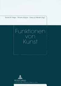 Vorderes Coverbild Funktionen von Kunst