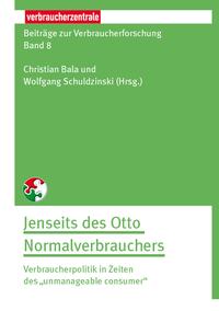 Vorderes Coverbild Beiträge zur Verbraucherforschung Band 8 Jenseit des Otto Normalverbrauchers