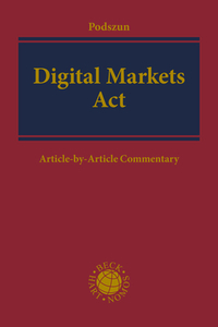 Vorderes Coverbild Digital Markets Act: DMA