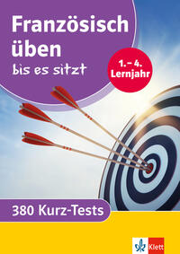 Vorderes Coverbild Klett Französisch üben bis es sitzt 1.-4. Lernjahr
