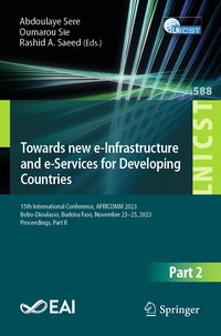 Vorderes Coverbild Towards new e-Infrastructure and e-Services for Developing Countries