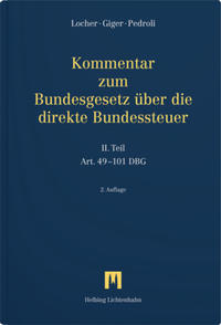 Vorderes Coverbild Kommentar zum Bundesgesetz über die direkte Bundessteuer