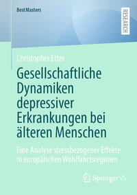 Vorderes Coverbild Gesellschaftliche Dynamiken depressiver Erkrankungen bei älteren Menschen