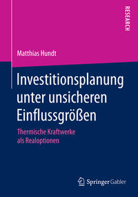 Vorderes Coverbild Investitionsplanung unter unsicheren Einflussgrößen