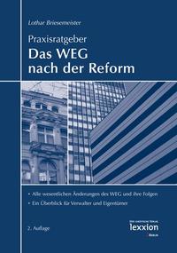 Vorderes Coverbild Praxisratgeber Das WEG nach der Reform