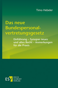 Vorderes Coverbild Das neue Bundespersonalvertretungsgesetz