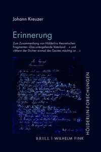 Vorderes Coverbild Erinnerung