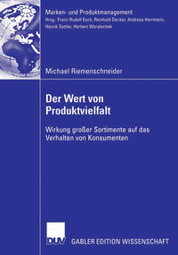 Vorderes Coverbild Der Wert von Produktvielfalt