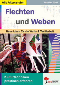 Vorderes Coverbild Flechten und Weben