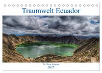 Vorderes Coverbild Traumwelt Ecuador (Tischkalender 2025 DIN A5 quer), CALVENDO Monatskalender