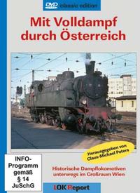 Vorderes Coverbild Mit Volldampf durch Österreich
