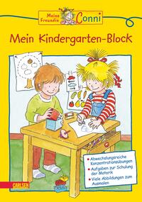 Vorderes Coverbild Conni Gelbe Reihe (Beschäftigungsbuch): Mein Kindergarten-Block