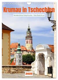 Vorderes Coverbild Krumau in Tschechien - Wunderschönes Cesky Krumlov (Wandkalender 2025 DIN A4 hoch), CALVENDO Monatskalender