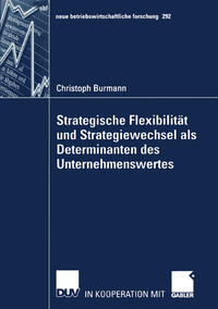 Vorderes Coverbild Strategische Flexibilität und Strategiewechsel als Determinanten des Unternehmenswertes