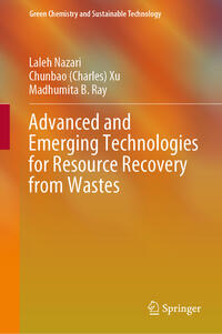 Vorderes Coverbild Advanced and Emerging Technologies for Resource Recovery from Wastes
