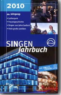 Vorderes Coverbild SINGEN Jahrbuch 2010