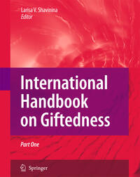 Vorderes Coverbild (hohe Qualität) International Handbook on Giftedness