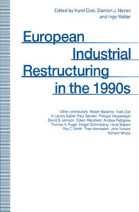 Vorderes Coverbild European Industrial Restructuring in the 1990s