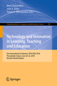 Vorderes Coverbild Technology and Innovation in Learning, Teaching and Education