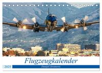 Vorderes Coverbild Flugzeugkalender (Tischkalender 2025 DIN A5 quer), CALVENDO Monatskalender