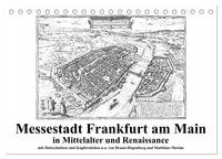 Vorderes Coverbild Messestadt Frankfurt am Main (Tischkalender 2025 DIN A5 quer), CALVENDO Monatskalender