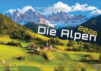 Vorderes Coverbild Die Alpen - dem Himmel so nah - 2026 - Kalender DIN A2
