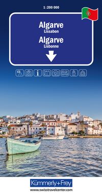 Vorderes Coverbild Kümmerly+Frey Regional-Strassenkarte Algarve 1:200.000