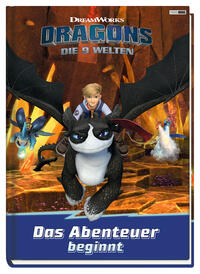 Vorderes Coverbild Dragons Die 9 Welten: Das Abenteuer beginnt