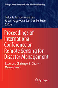Vorderes Coverbild Proceedings of International Conference on Remote Sensing for Disaster Management