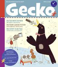 Vorderes Coverbild Gecko Kinderzeitschrift Band 93