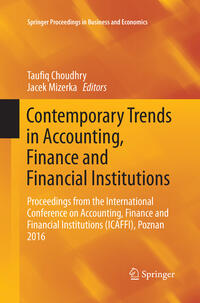 Vorderes Coverbild Contemporary Trends in Accounting, Finance and Financial Institutions