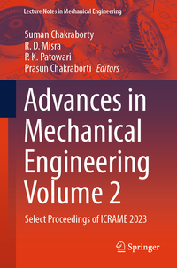 Vorderes Coverbild Advances in Mechanical Engineering Volume 2