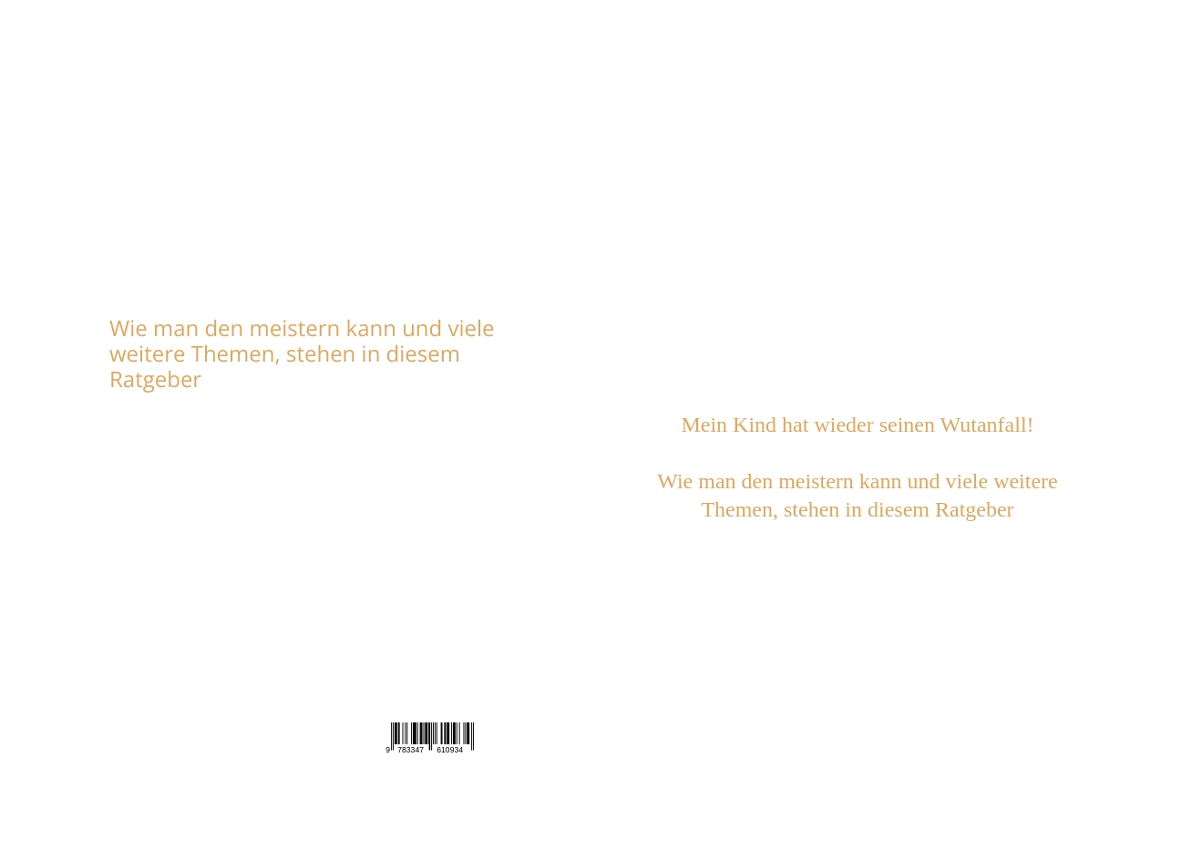 Gesamtes Coverbild Mein Kind hat wieder seinen Wutanfall!