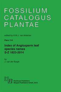 Vorderes Coverbild Fossilium catalogus II: Plantae. Pars 114